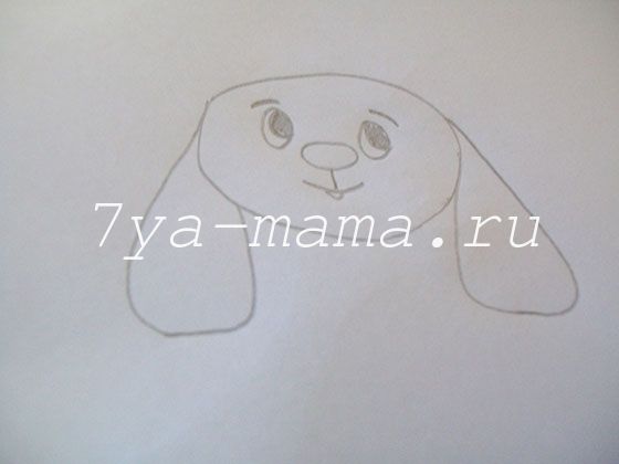 как нарисовать щенка поэтапно карандашом для детей